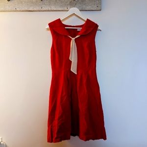 Birds of North America red sailor dress